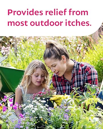 Benadryl provides relief from most outdoor itches