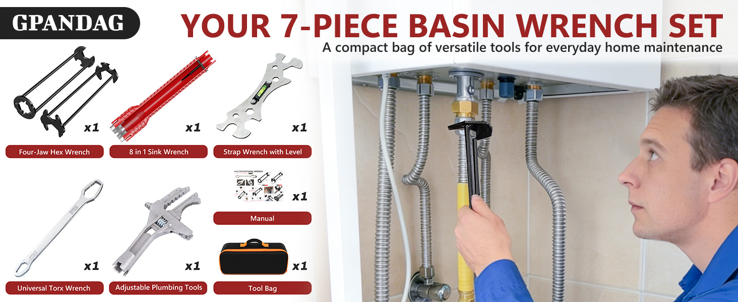 basin wrench sink faucet wrench tight spaces