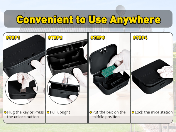 mouse stations mice station mouse box trap mice trap box