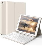 SZPSGC for iPad 9th 8th 7th Generation Case with Keyboard 10.2 Inch, Detachable Wireless Folio Ke...
