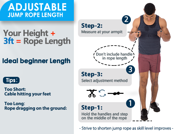 speed jump rope for men