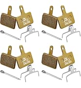 Zacro 2/4 Pairs Bike Brake Pads, Ceramic Bicycle Disc Brake Pads Fit for Tektro Shimano TRP Deore...