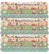 Kichvoe Nail Files: Double Sided Manicure Nail Files 24Pcs Christmas Nail Files Colorful Nail Buf...