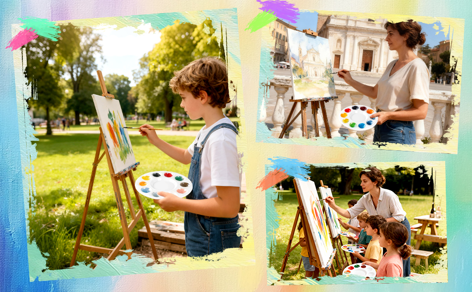 Paint Pallet for Adults & Kids