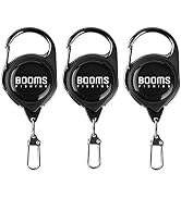 Booms Fishing RG1 Fly Fishing Zinger Retractor 3 pcs