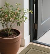 JSEI Door Mat for Entrance, Washable Low Profile Doormat for Front and Back Door, Absorbent Dirt-...