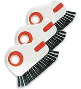 Groove Cleaning Brush Window 3PCS, Multifunction Hard Bristle Window Track Cleaner with Hidden Sc...