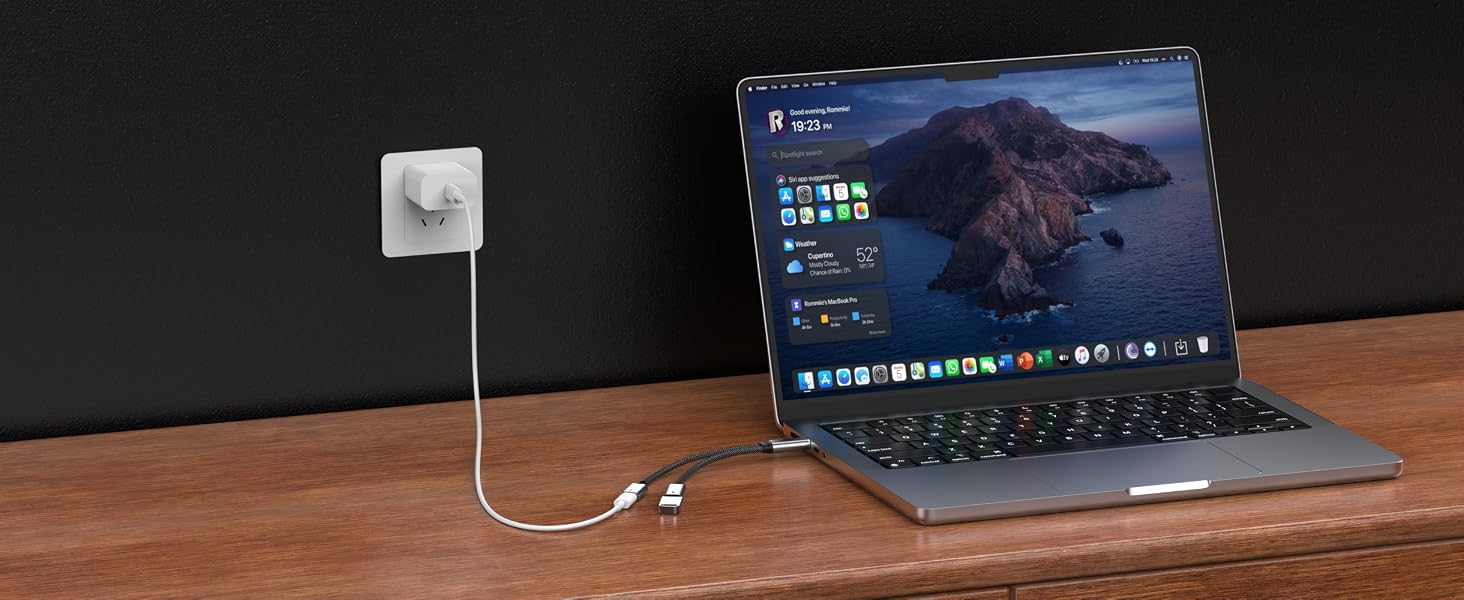 usb c charging splitter