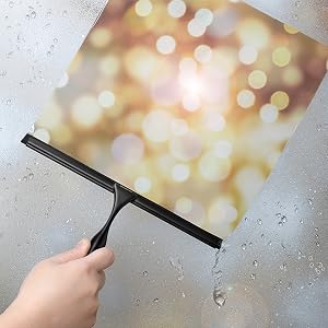 matte black shower squeegee