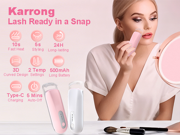 heated eyelash curler