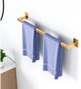 Bathroom Towel Bar, 24 Inch Towel Racks for Bathroom Wall Mounted, Heavy Duty Bath Hand Towel Hol...