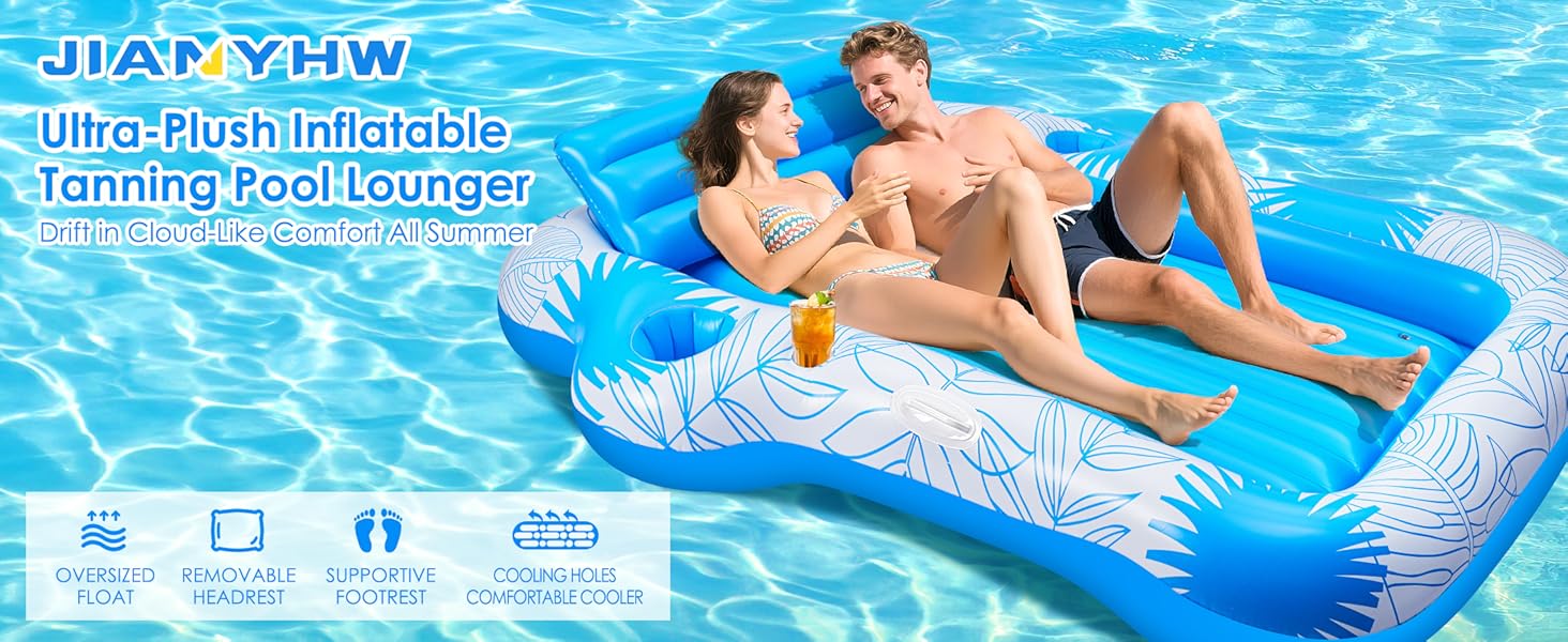 Extral Large Inflatable float lounge