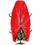 BlessedSeason 7.5 ft Christmas Tree Storage Bag, Upright Christmas Tree Bag with Strong Handles, ...