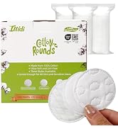 Boxed 300-Count Embossed Cotton Rounds – 3 Unique Patterns, Lint-Free, Dual-Sided, Soft & Durable...