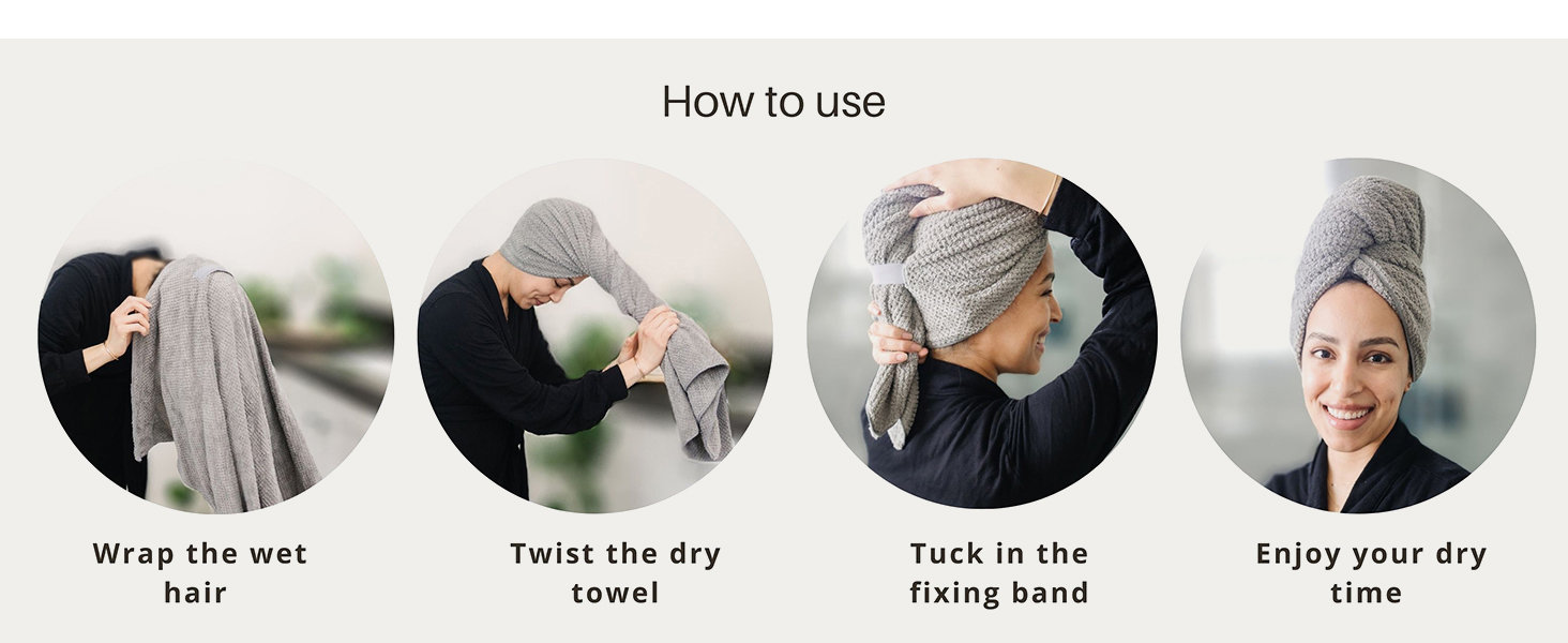 hair towels