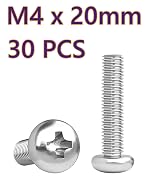M4x20 machine screws