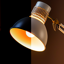 Warm LED Light Bulb