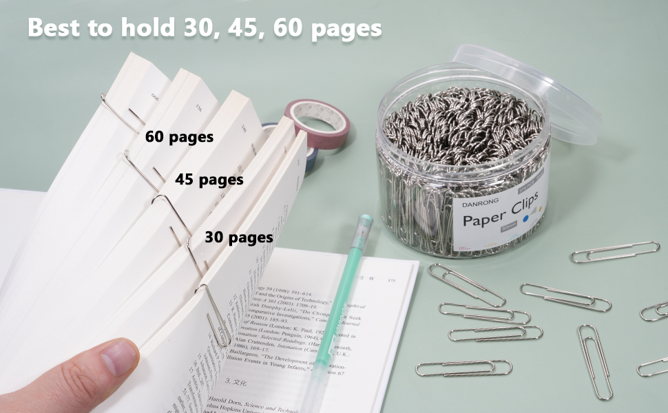 2 Inch Silver Jumbo Paper Clips -3