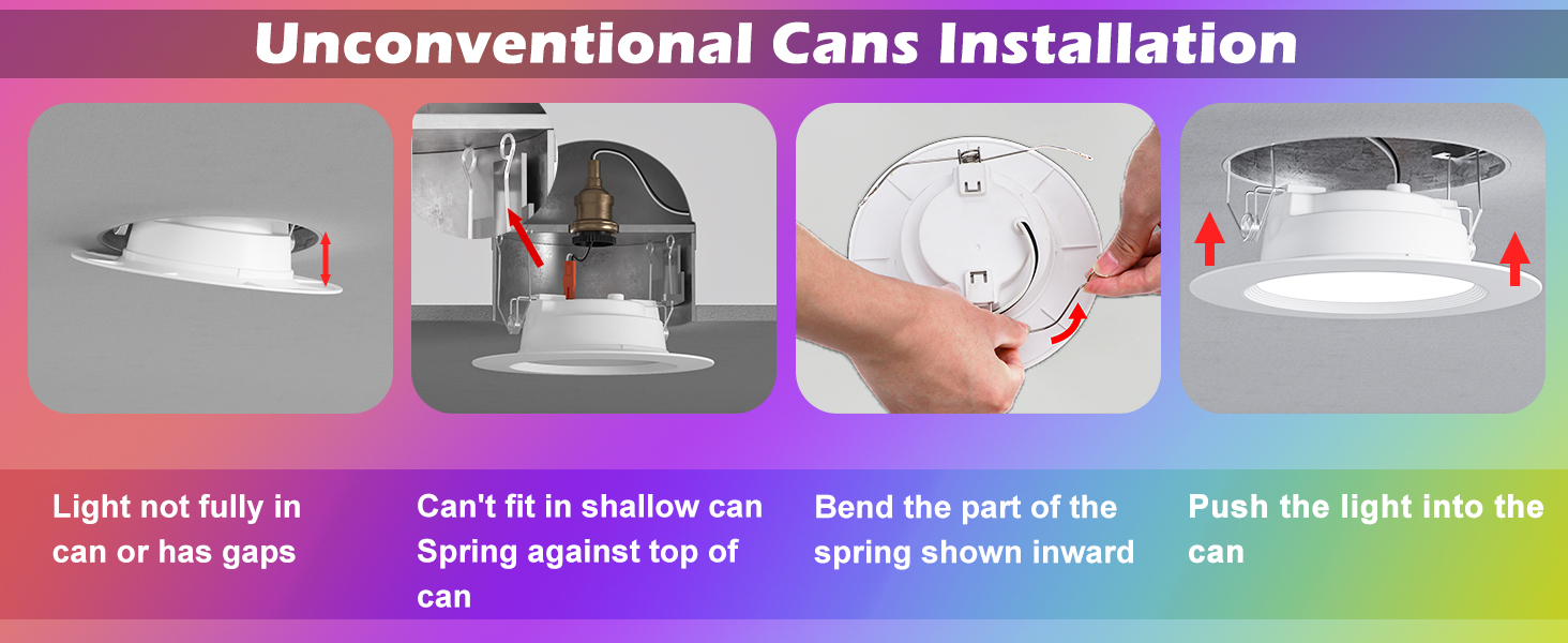 smart led can lights