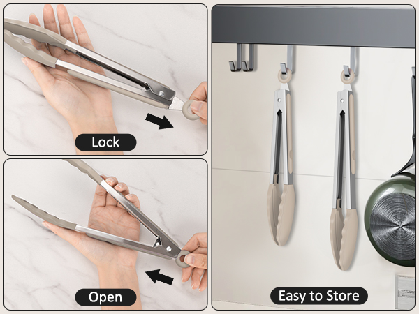 silicon tongs