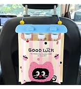 Accmor Disposable Car Trash Bag, 20 Pcs Car Garbage Bag Hanging Vehicle Trash Can Auto Rubbish Po...
