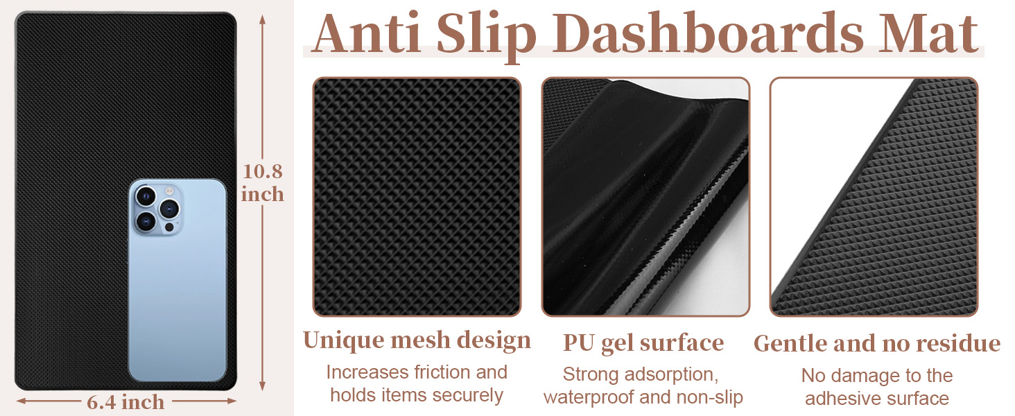 Sticky Pad for Car Dashboards