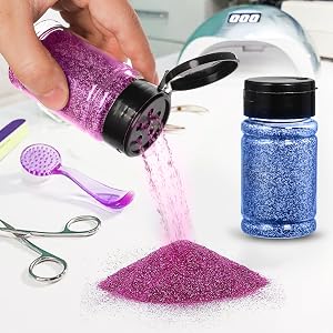 Small Plastic Spice Bottles with Shaker Lids