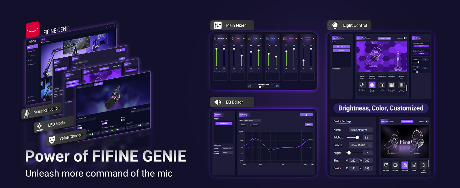 FIFINE GENIE for gaming microphone