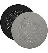 2 Pack Drain Hair Catcher Durable Silicone Hair Stopper Shower Drain Covers Easy to Install and C...