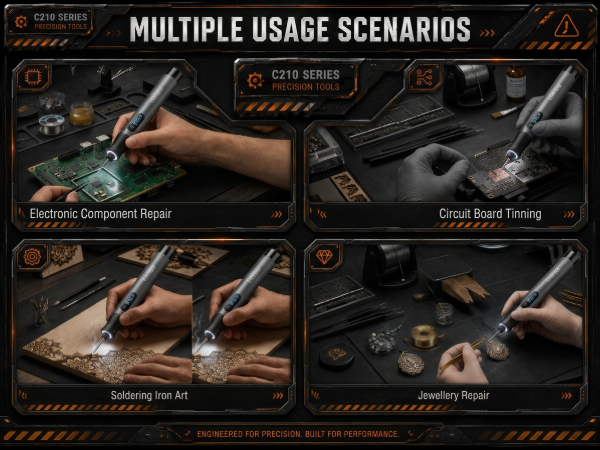 cordless soldering iron