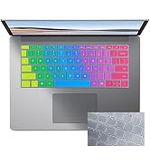 2 Pack Keyboard Cover for Microsoft Surface Laptop 5 /Surface Laptop 4 13.5