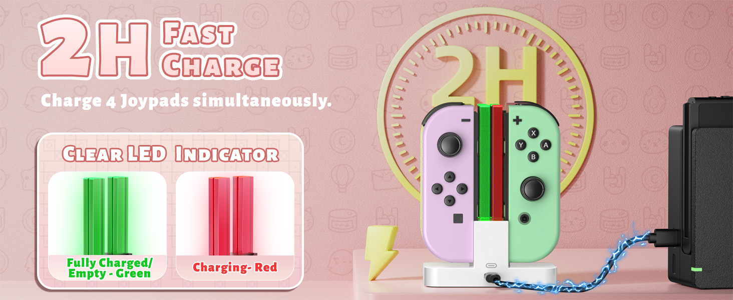 joy con charging dock
