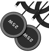 25W Magnetic Wireless Charger: Flat Charging Pad for iPhone 17 16 15 14 13 12 Pro Max, Google Pix...