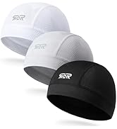 THINDUST 3Pcs Camo Breathable Mesh Skull Cap Cooling Moisture-Wicking Motorcycle Cycling Helmet L...