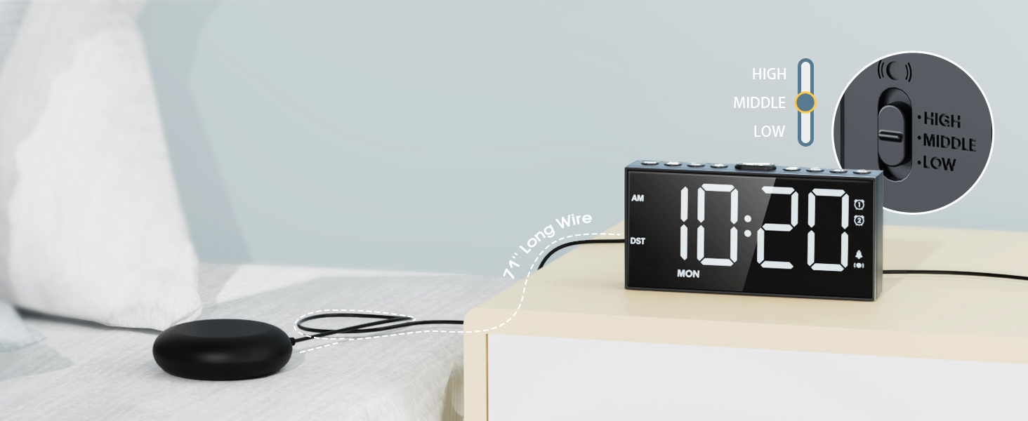 Vibrating Alarm Clock