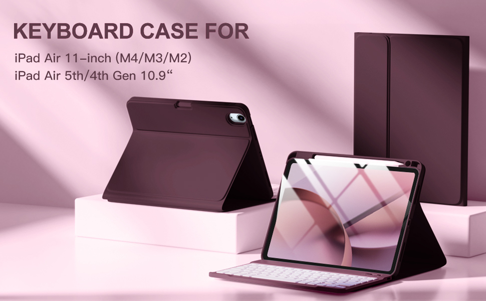 ipad air 5th generation case with keyboard