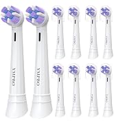YMPBO Toothbrush Replacement Heads for Oral-B iO Series Electric Toothbrush, 10 Pack Brush Heads ...