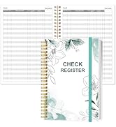 Heveboik Check Registers for Personal Checkbook - A5 Checkbook Register for Personal Checkbook, E...