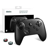 8Bitdo 64 Bluetooth Controller for Analogue 3D, Switch, Switch 2, Windows, Android – Hall Effect ...