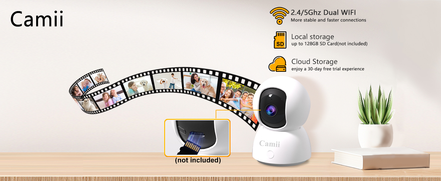 7/24 recording indoor camera