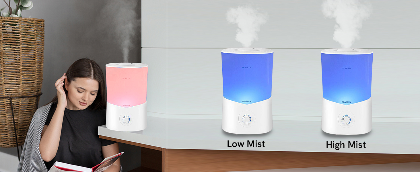 home décor large-capacity diffuser for continuous all-day misting home wellness deffuser