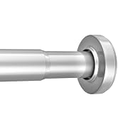 AmazerBath Spring Tension Shower Curtain Rod, 31-75 Inches Heavy Duty Tension Rod Rust Proof Bath...