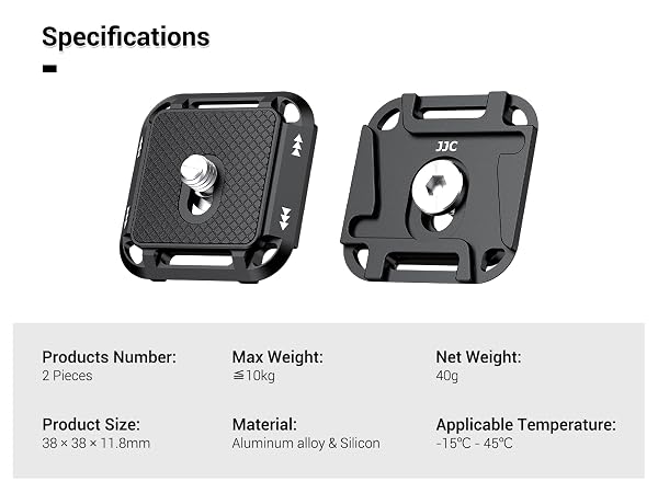 Camera Quick Release Plate
