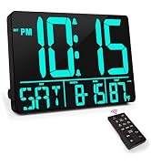 Digital Wall Clock Large