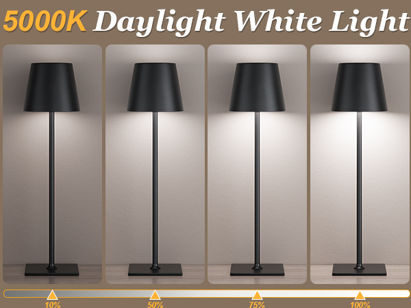 rechargeable table lamp
