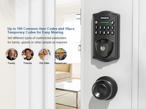 keypad deadbolt