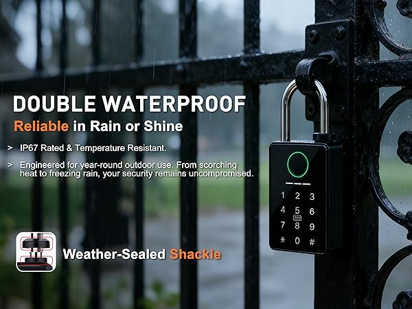smart padlock