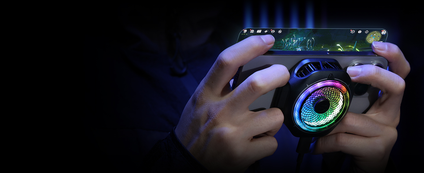 Black Shark Magnetic Cell Phone Cooler 4PRO