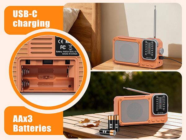 battery operated radio