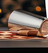 WOTOR Boston Cocktail Shaker Set, 18 oz & 28 oz Stainless Steel Weighted Shaker Tins, Metal Marti...